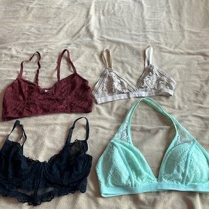 34C bralettes. Great condition. Never worn or worn once.